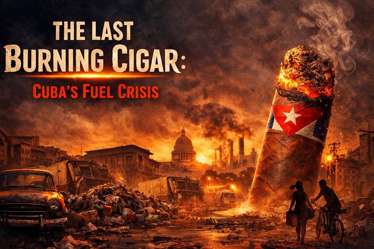The Last Burning Cigar: Inside Cuba’s Deepening Fuel Crisis